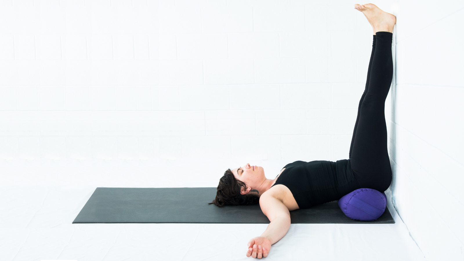 How to practice Legs up the Wall Pose for deep rest and relaxation Legs Up the Wall Pose a mild inversion and restorative pose to help you get a good night sleep and stop insomnia