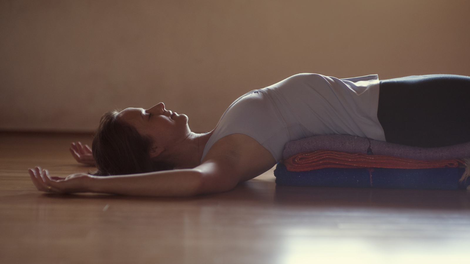 How to practice Restorative Matsyasana or Restorative Fish Pose Restorative Fish Pose