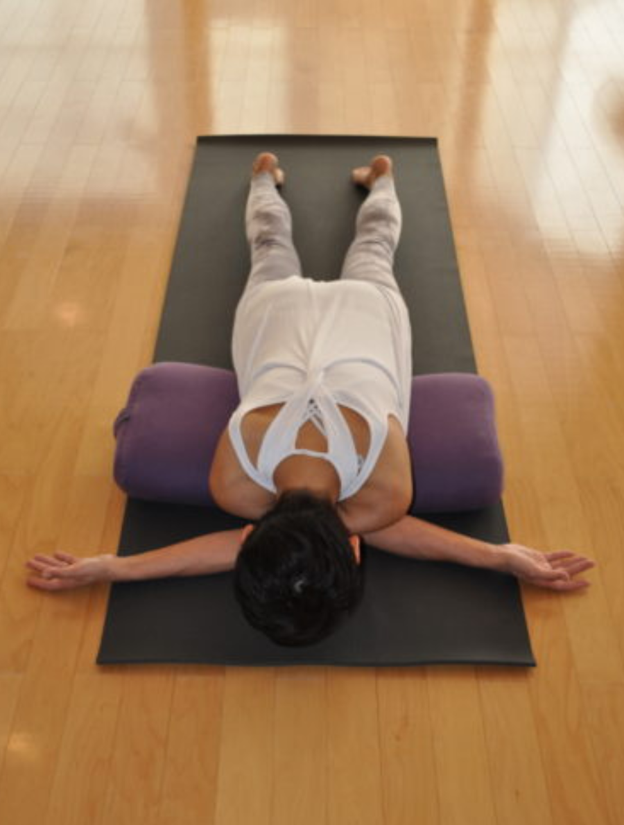 Props may need to be adjusted to achieve the goal of complete comfort and ease for each yoga student. Props can be used in various ways to add comfort and ease to Restorative Yoga practices.